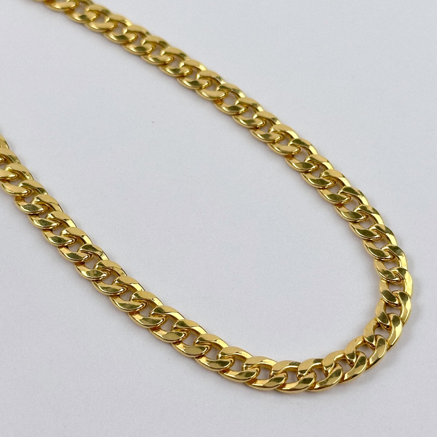 Cadena Cubana Broche Especial 11.70gr 60cm Oro Amarillo Italy