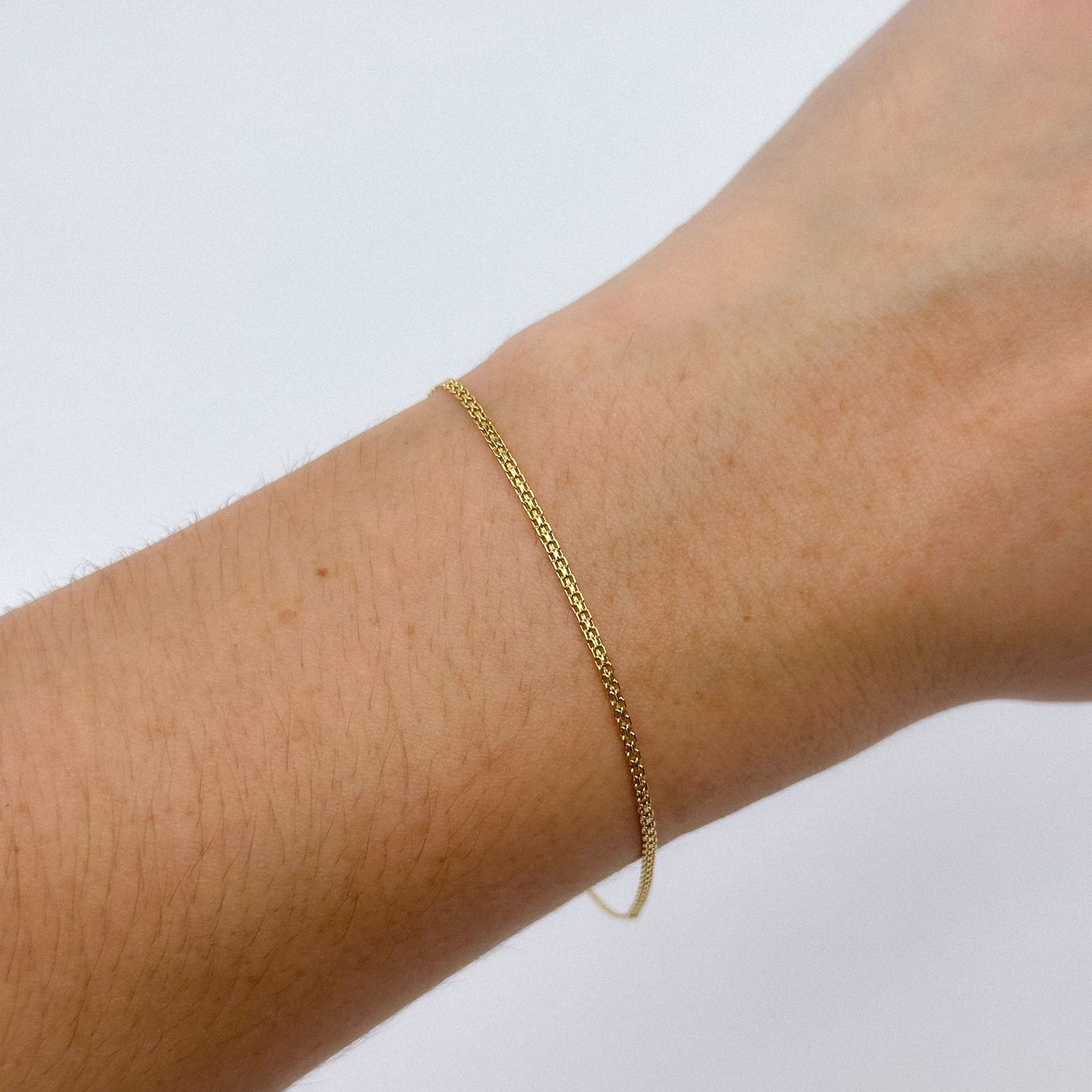 Pulso Chino De 1.20gr 19cm Oro Amarillo Italy