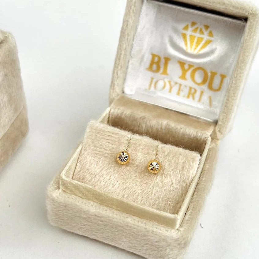 Topos Bola Diamantada 0.52gr 4mms Oro Amarillo