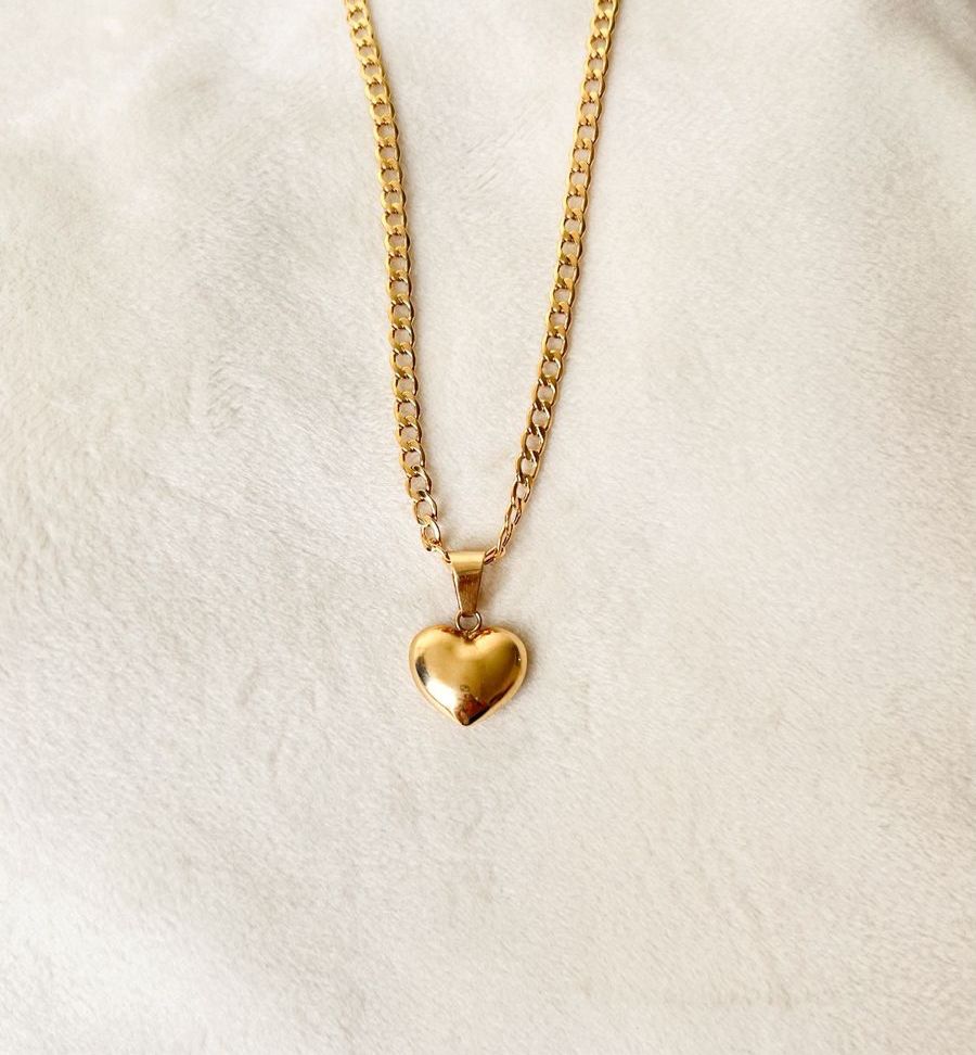 Dije Corazón 0.98gr 2.2cm Oro Amarillo