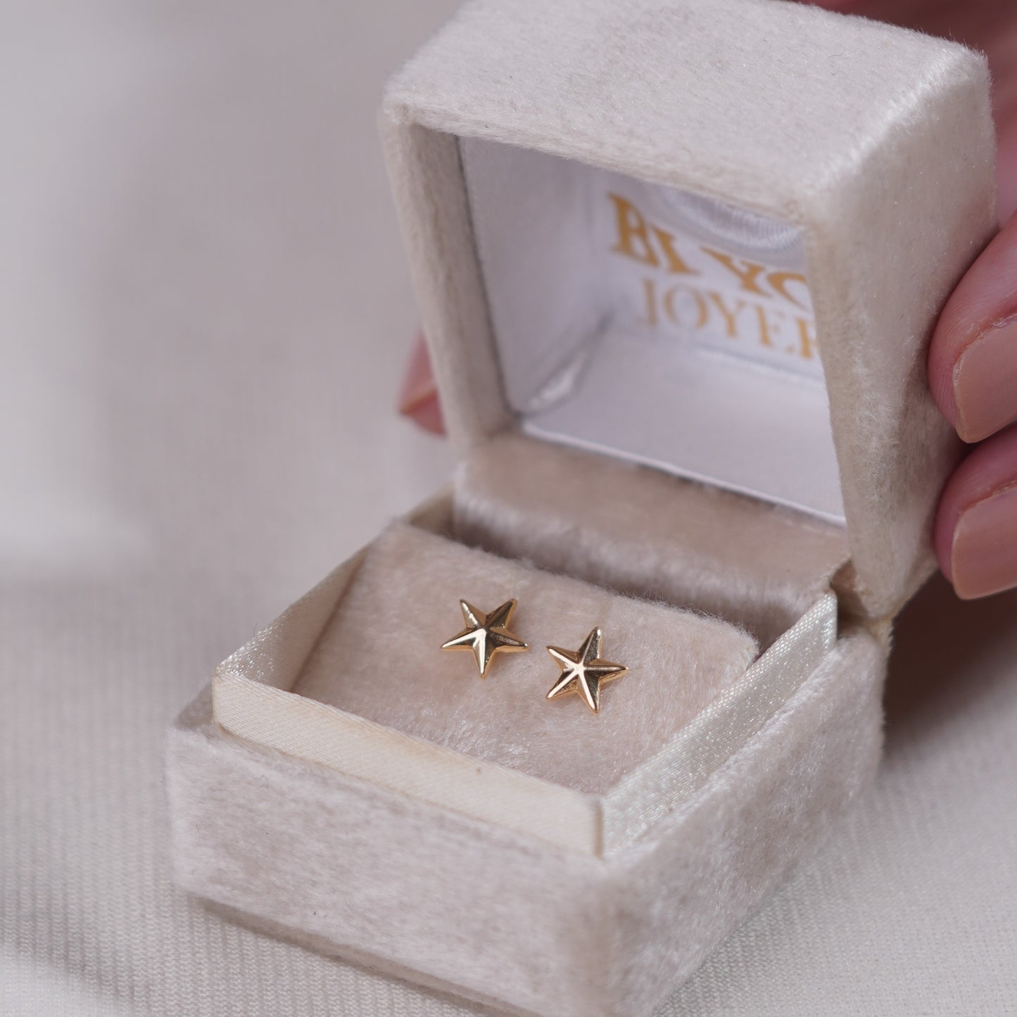 Topos Estrella 0.52gr 8.0mm Oro Amarillo