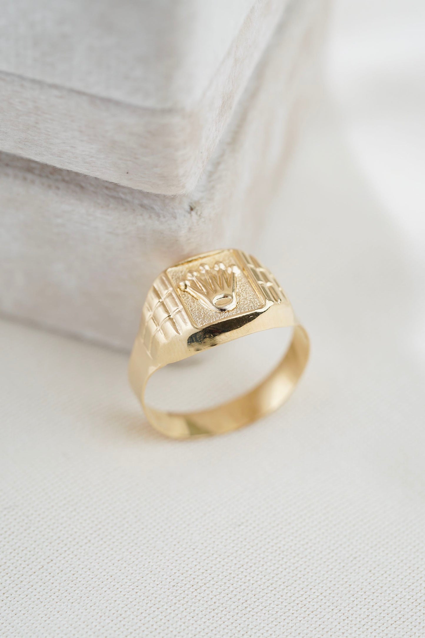 Anillo Rx 3.72gr Talla 11 3/4 Oro Amarillo