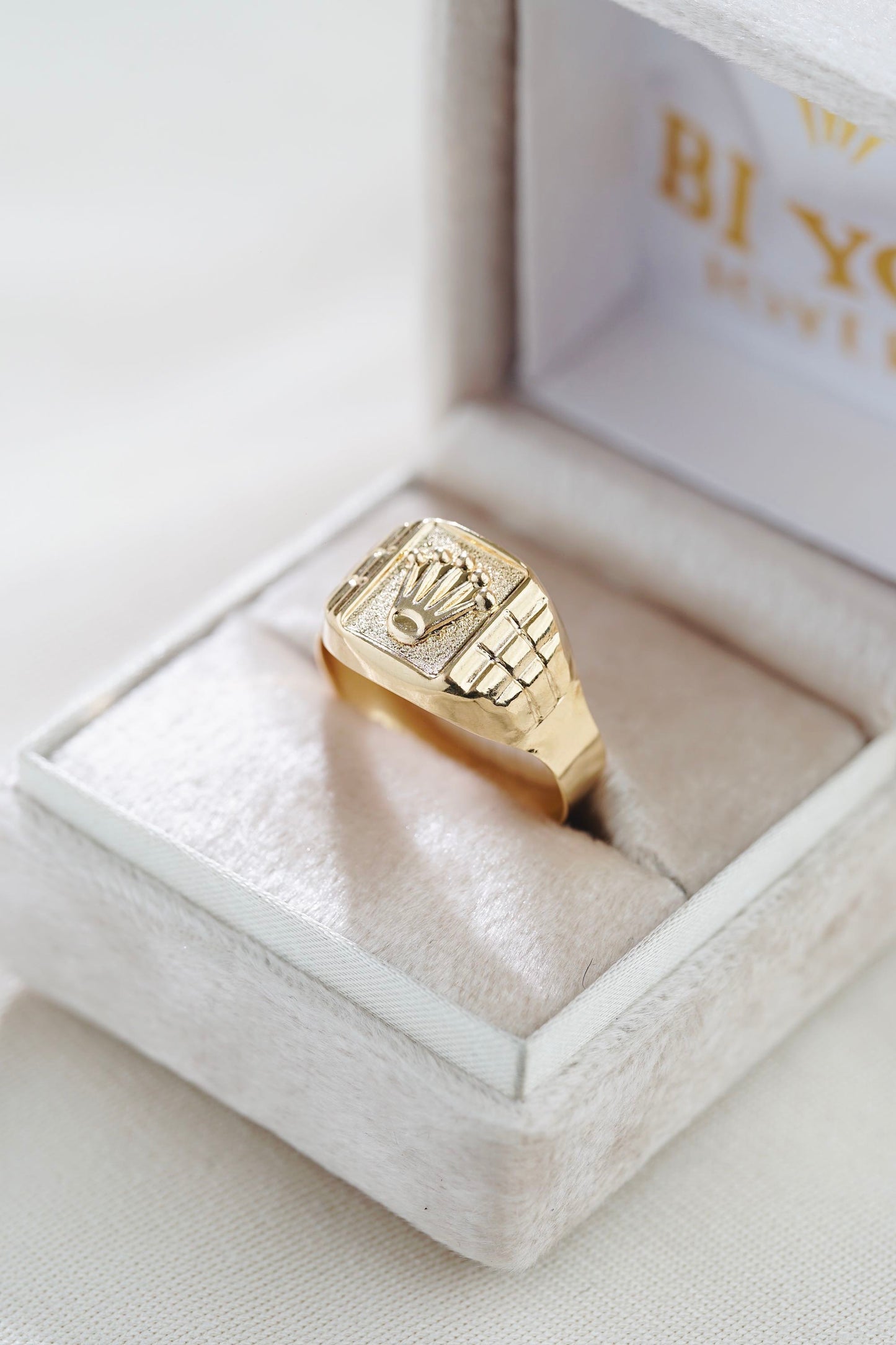 Anillo Rx 3.72gr Talla 11 3/4 Oro Amarillo