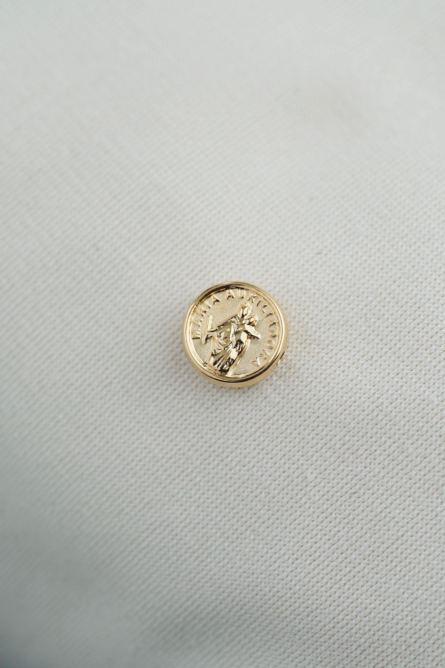 Herraje María Auxiliadora Tambor 0.62gr 10mm Oro Amarillo