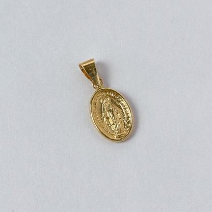Dije Virgen Milagrosa 1.46gr 2.7cm Oro Amarillo