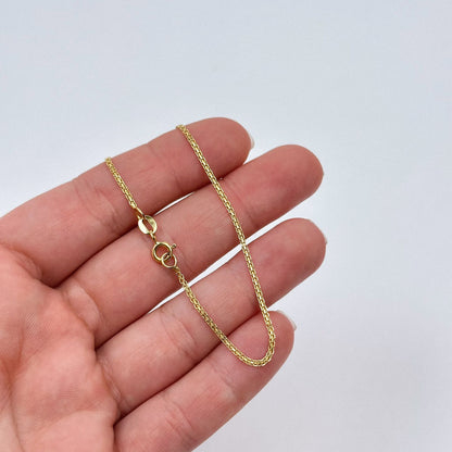 Pulso Chino De 1.20gr  19cm Oro Amarillo Italy