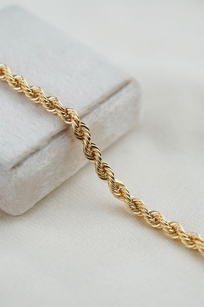 Pulso Lazo 5.41gr 20.5cm Oro Amarillo Italy