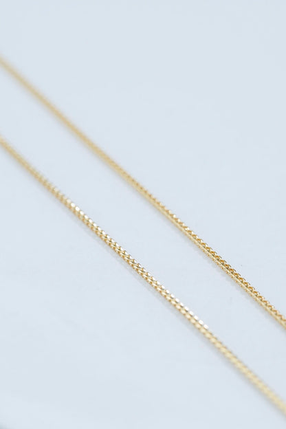 Cadena Franco 4.54gr 60cm Oro Amarillo Italy