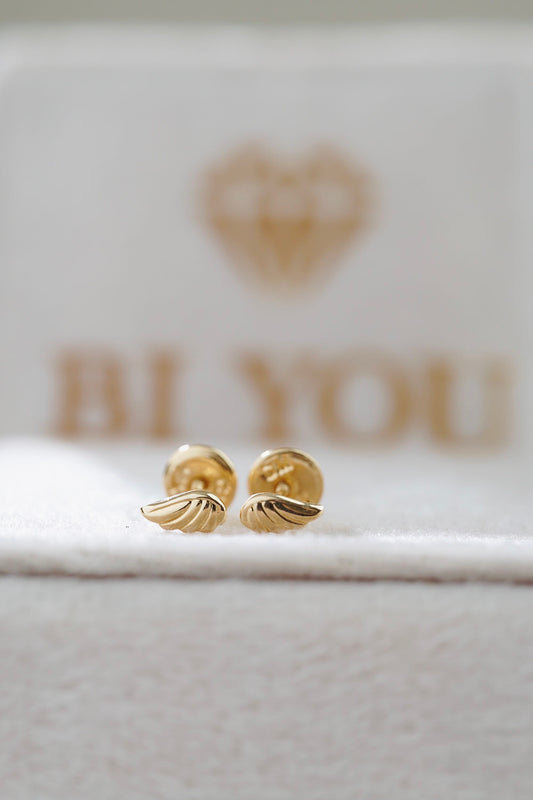 Topos Alas Pequeñas 0.47gr 5mm Oro Amarillo