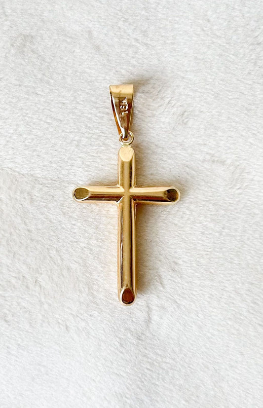 Dije Cruz 1.70gr 4.7cm Oro Amarillo